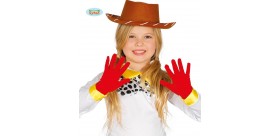 Guantes Rojos Infantiles