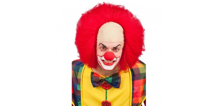 Peluca Clown.