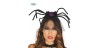 Diadema araña lila