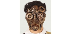 Máscara de gas steampunk