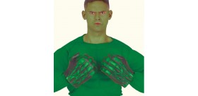 Guantes monstruo verde