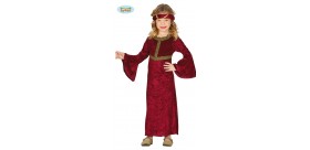 Disfraz infantil Dama Medieval