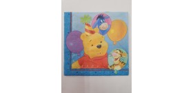 A Servilleta Winnie de Pooh Azul