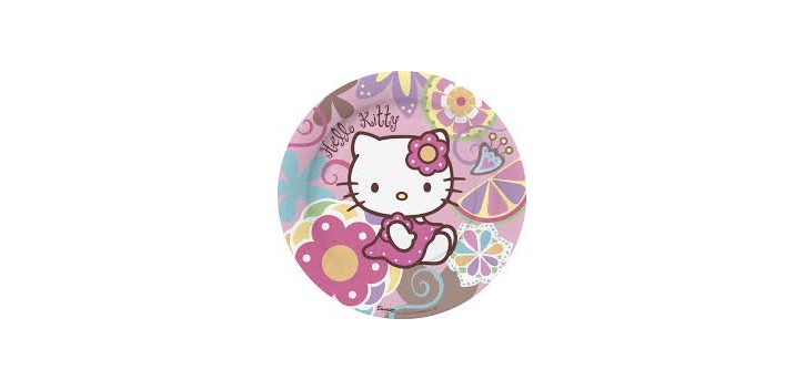 platos hello kitty