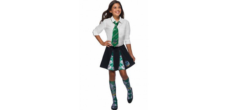 corbata deluxe slytherin - harry potter