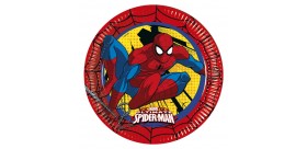 a. platos spiderman - hombre araña