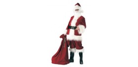 TRAJE PAPA NOEL DE LUXE