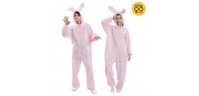 disfraz adulto conejo rosa