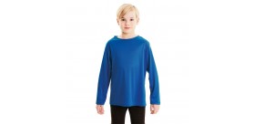 camiseta azul infantil