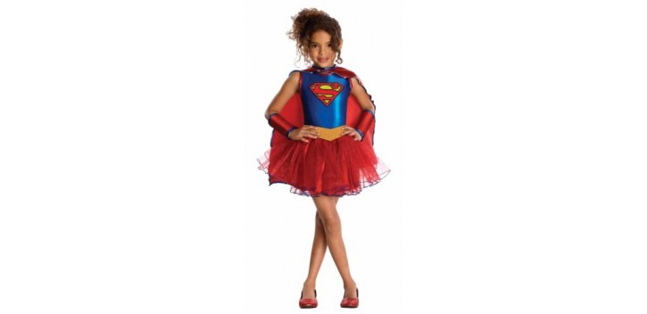 disfraz infantil super girl