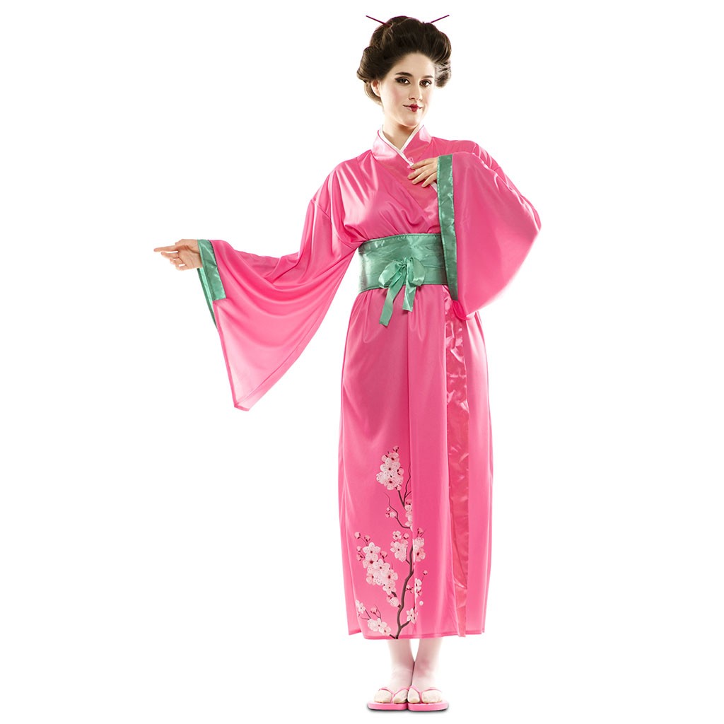 disfraz adulto japonesa - geisha - OALMACEN