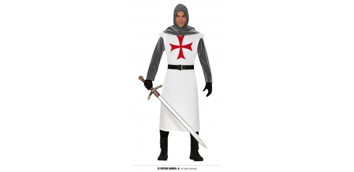 disfraz adulto templario - medieval