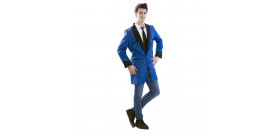 D. AD. TEDDY BOY - CHAQUETA AZUL