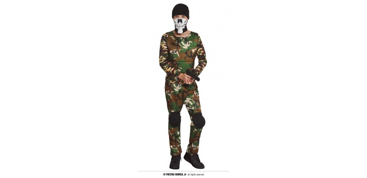 DISFRAZ MILITAR TALLA 14-16 - TEEN