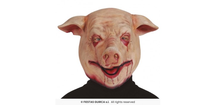 MASCARA LATEX CERDO