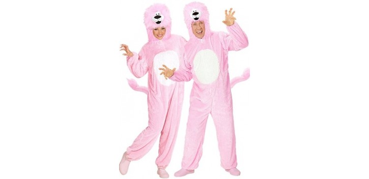 DISFRAZ ADULTO UNISEX LEON ROSA