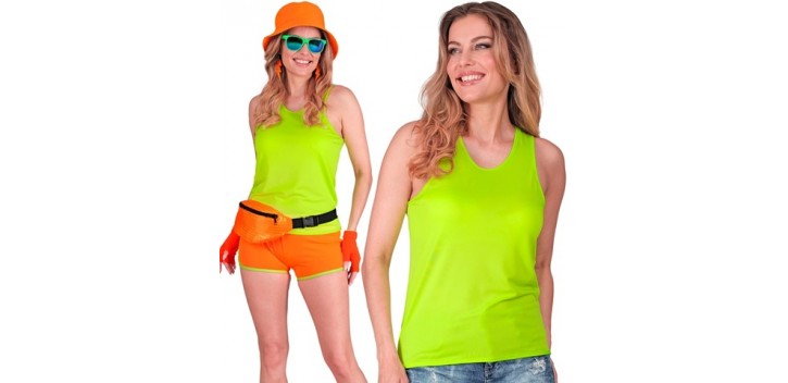 TOP VERDE NEON ADULTO