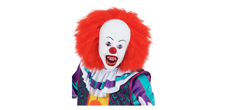 MASCARA PENNYWISE LATEX - CABEZA COMPLETA