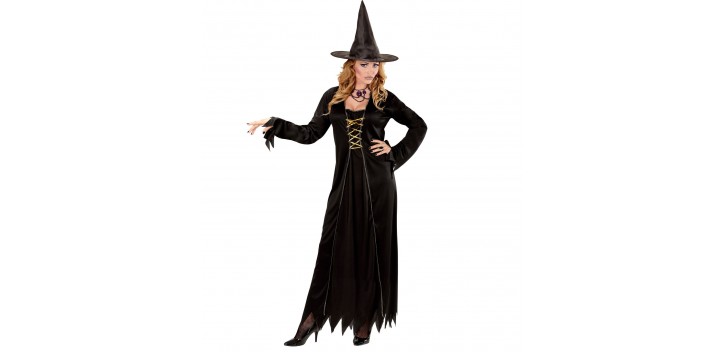 DISFRAZ ADULTO BRUJA - TALLAS GRANDES