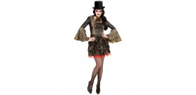 DISFRAZ ADULTO VAMPIRESA GOTICA