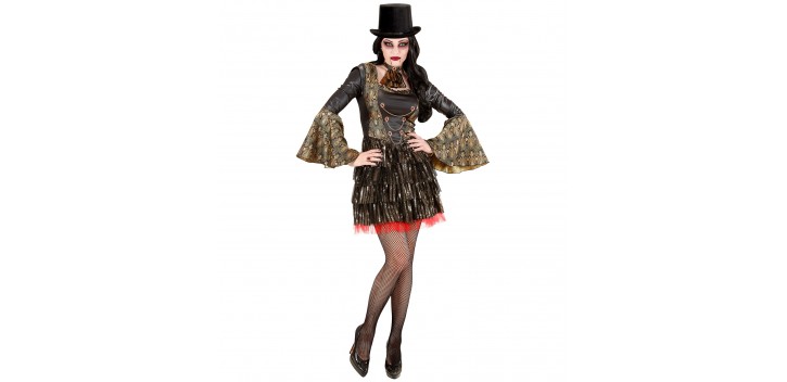 DISFRAZ ADULTO VAMPIRESA GOTICA