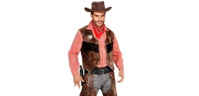 CINTURON C/ FUNDA VAQUERO SIMIL PIEL