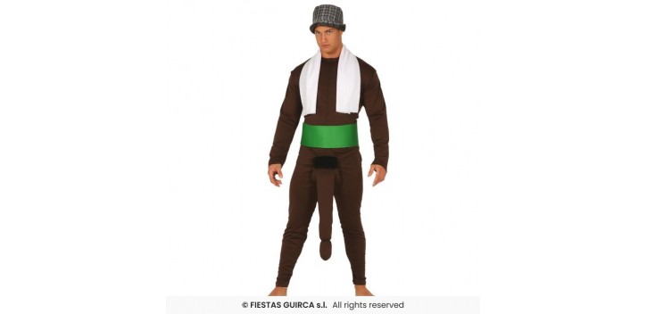 disfraz adulto mensaje oculto / whatsapp