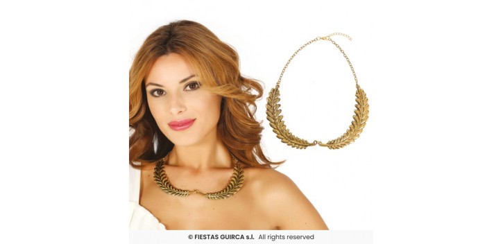 gargantilla romana/griega/egipcia