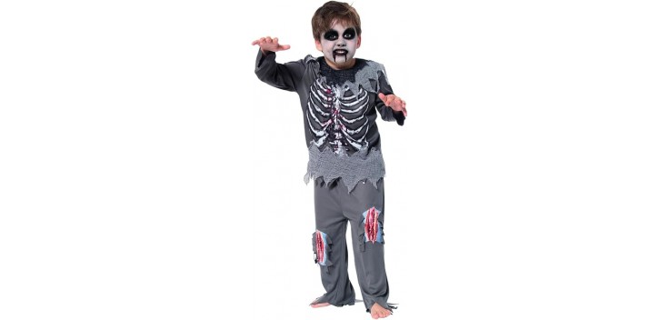 DISFRAZ INFANTIL ZOMBIE REPELENTE