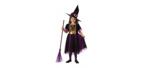 disfraz infantil bruja magica