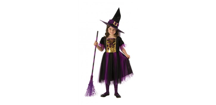 disfraz infantil bruja magica
