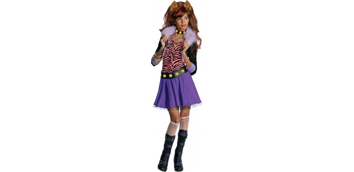 disfraz infantil clawdeen wolf - monster high