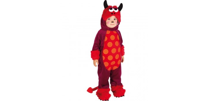 disfraz bebe monster diablin